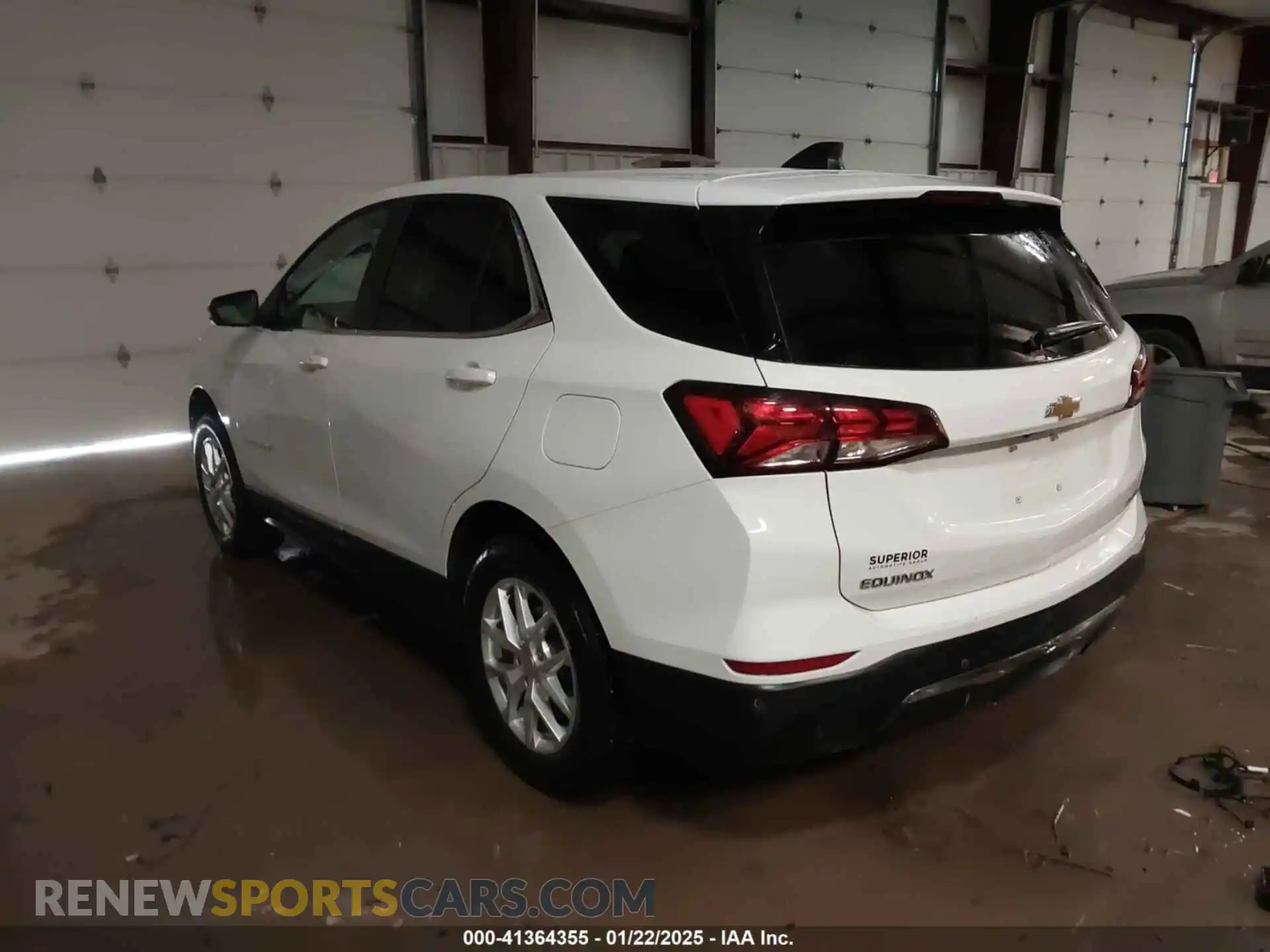 3 fotografías del automóvil dañado 3GNAXTEG0PL125902 CHEVROLET EQUINOX 2023