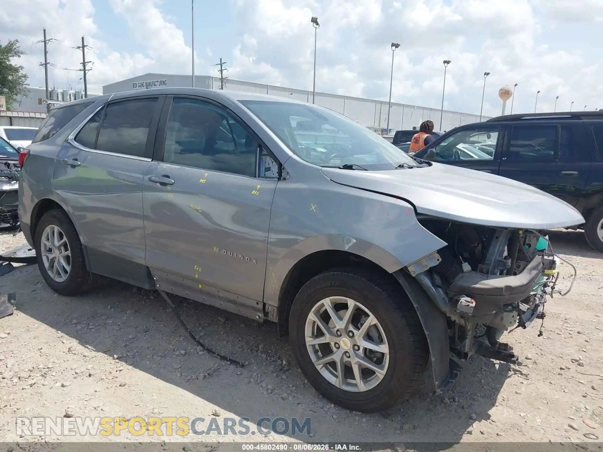 1 Photograph of a damaged car 3GNAXTEG1PL251184 CHEVROLET EQUINOX 2023