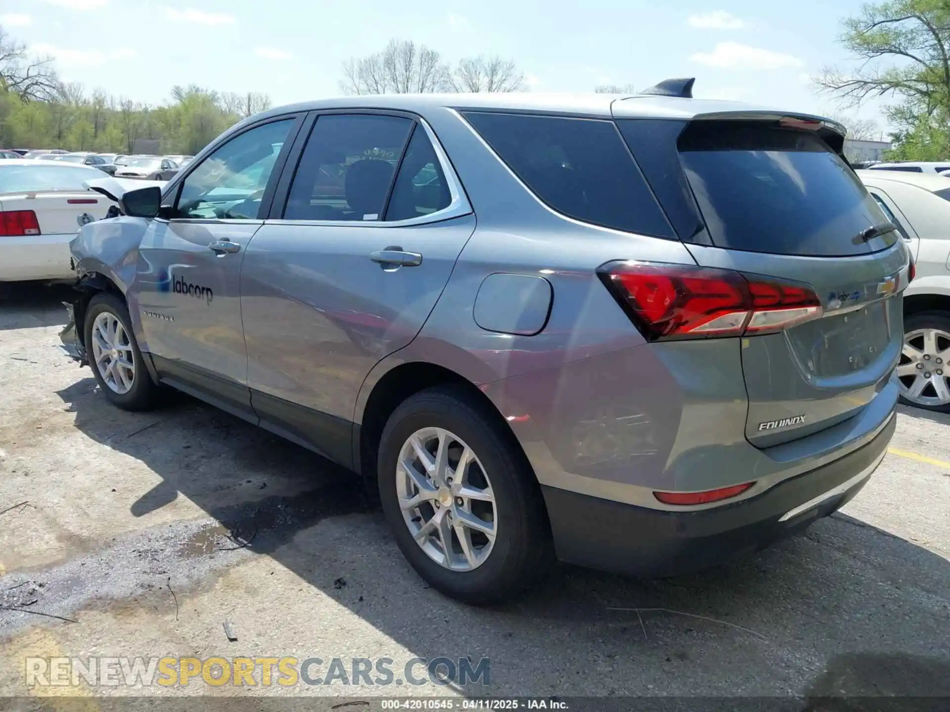 3 Photograph of a damaged car 3GNAXTEG6PL246014 CHEVROLET EQUINOX 2023