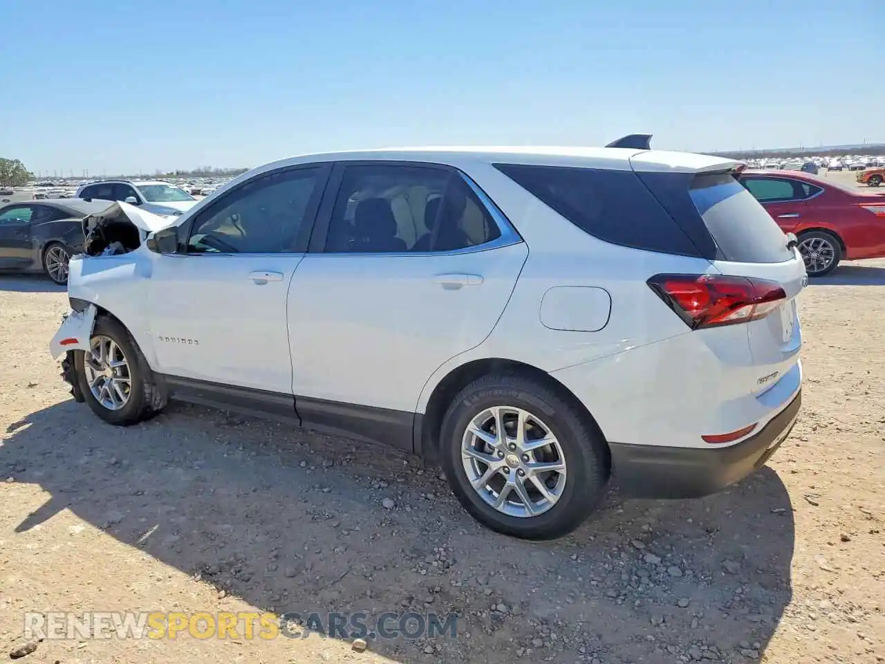 2 Photograph of a damaged car 3GNAXTEG7PS198951 CHEVROLET EQUINOX 2023