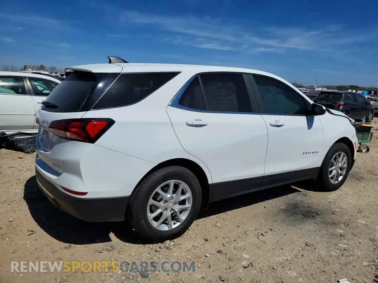 3 Photograph of a damaged car 3GNAXTEG7PS198951 CHEVROLET EQUINOX 2023