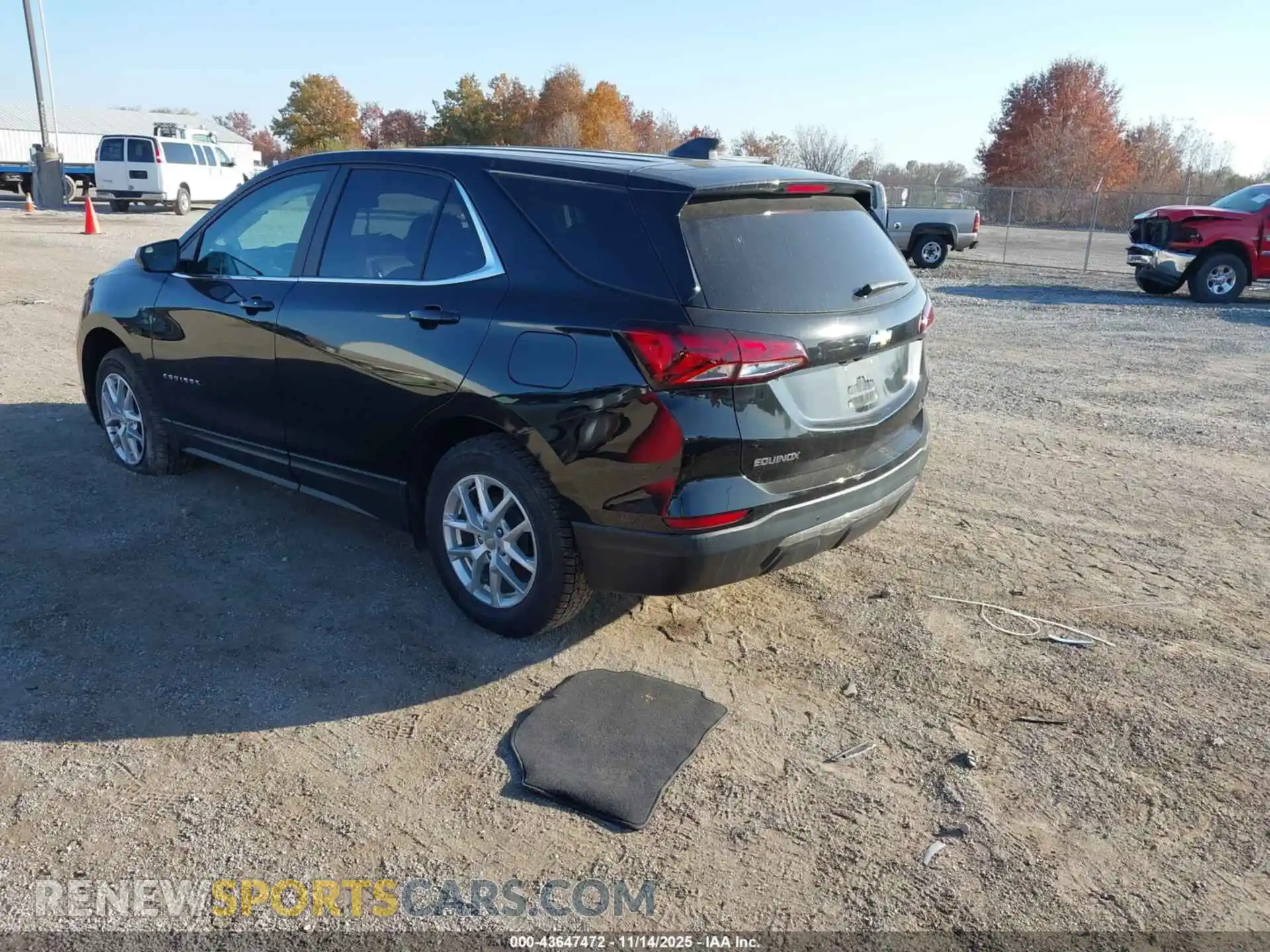 3 fotografías del automóvil dañado 3GNAXTEG9PL253443 CHEVROLET EQUINOX 2023