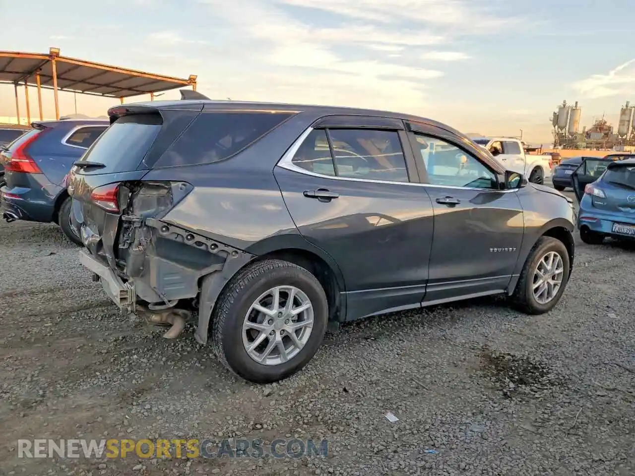 3 Photograph of a damaged car 3GNAXUEG0PS190809 CHEVROLET EQUINOX 2023