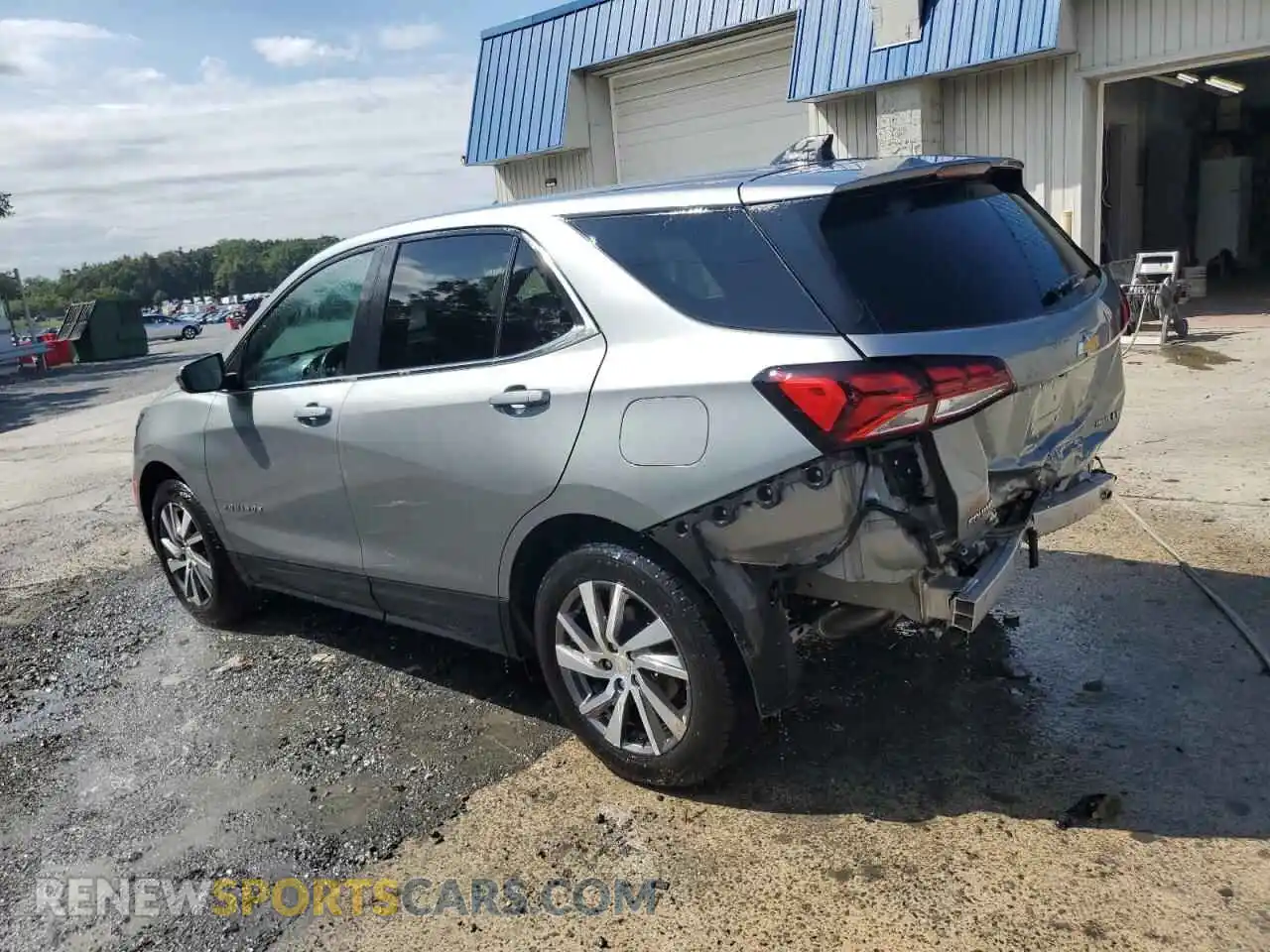 2 Photograph of a damaged car 3GNAXUEG1PS209710 CHEVROLET EQUINOX 2023