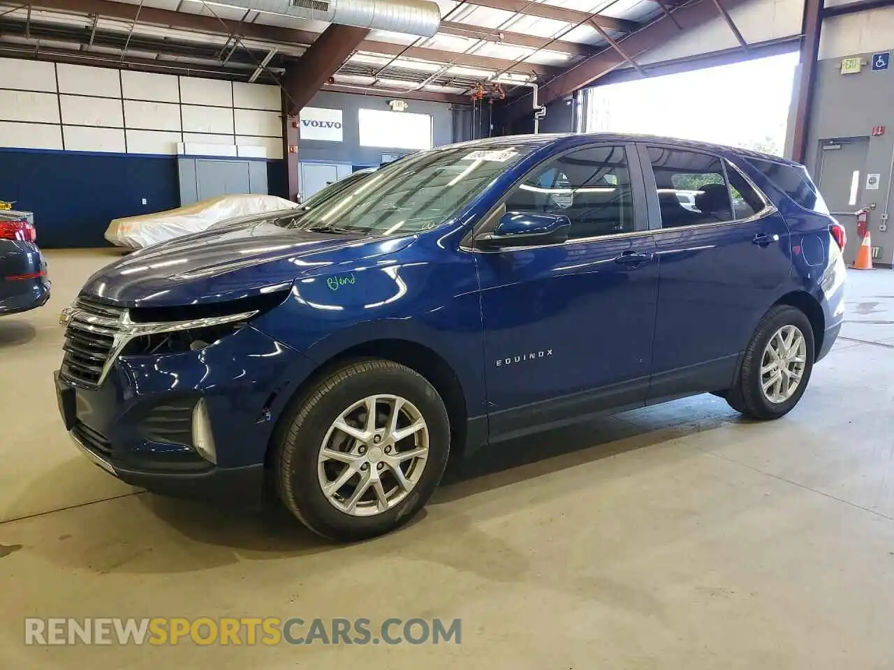 1 Photograph of a damaged car 3GNAXUEG2PL192586 CHEVROLET EQUINOX 2023
