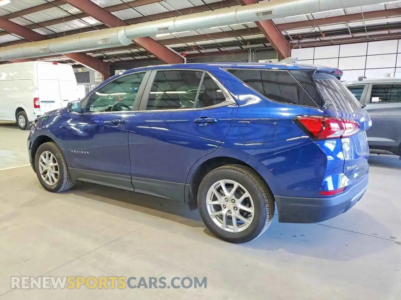 2 Photograph of a damaged car 3GNAXUEG2PL192586 CHEVROLET EQUINOX 2023