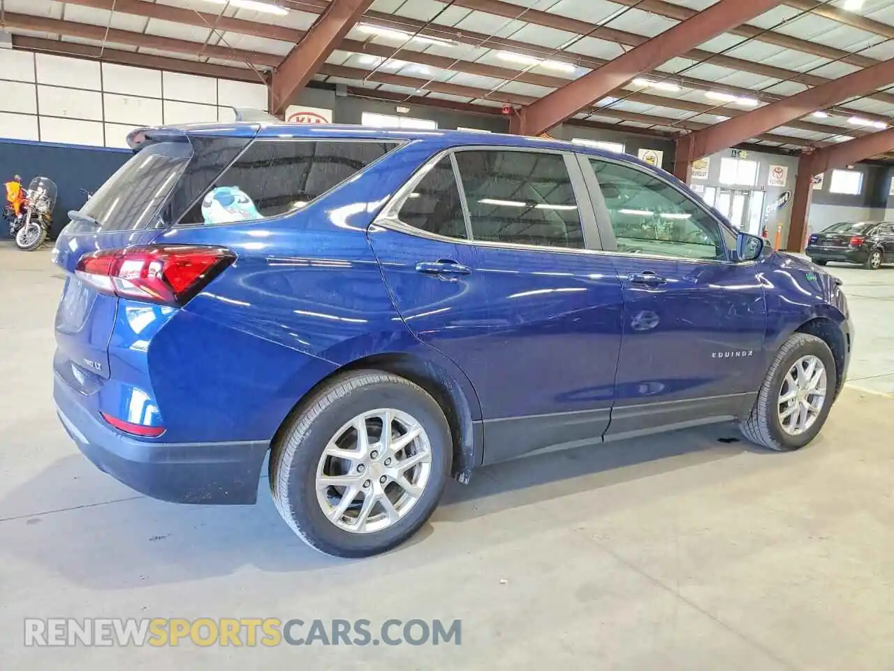3 Photograph of a damaged car 3GNAXUEG2PL192586 CHEVROLET EQUINOX 2023