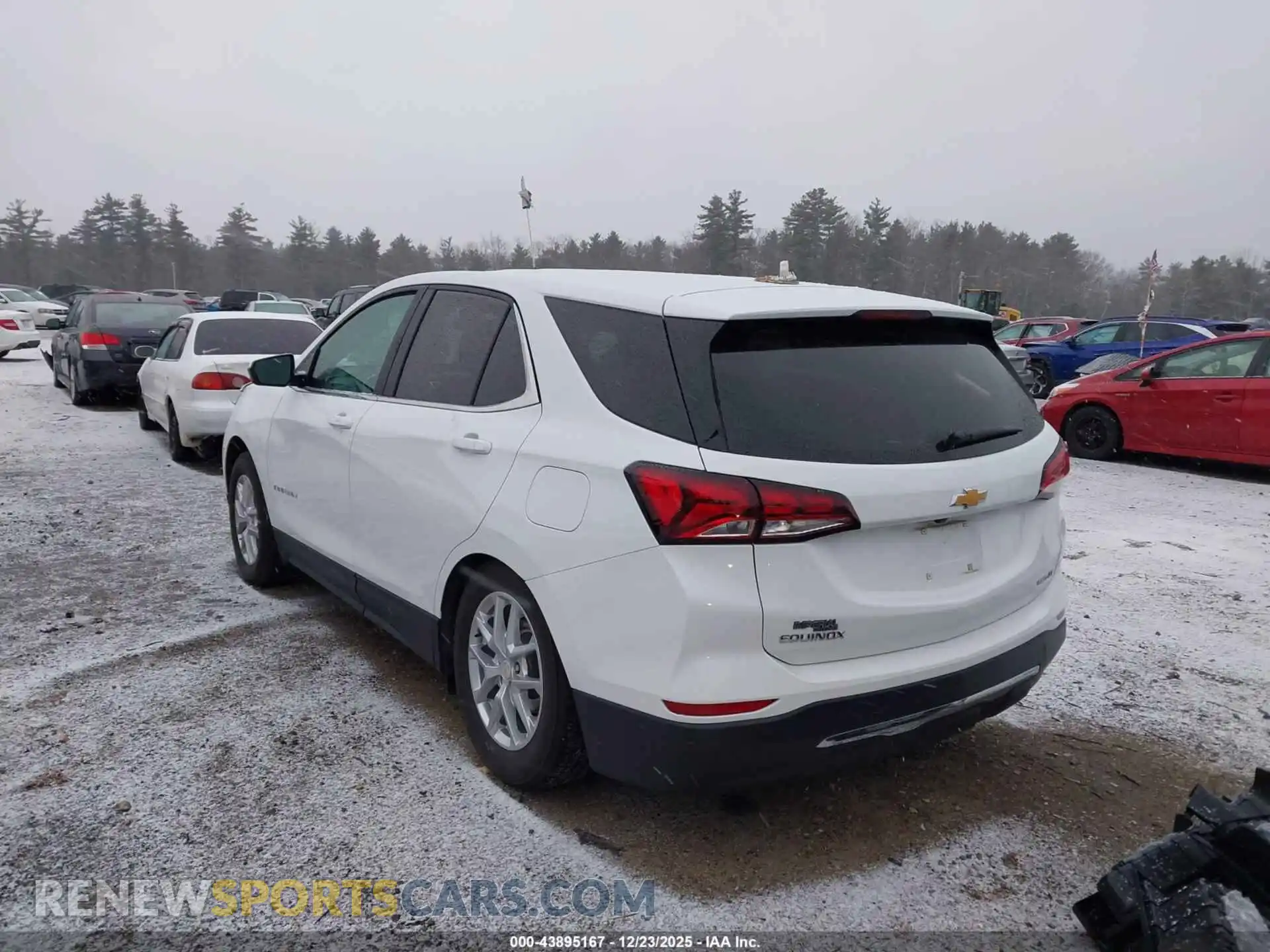 3 fotografías del automóvil dañado 3GNAXUEG2PS150182 CHEVROLET EQUINOX 2023