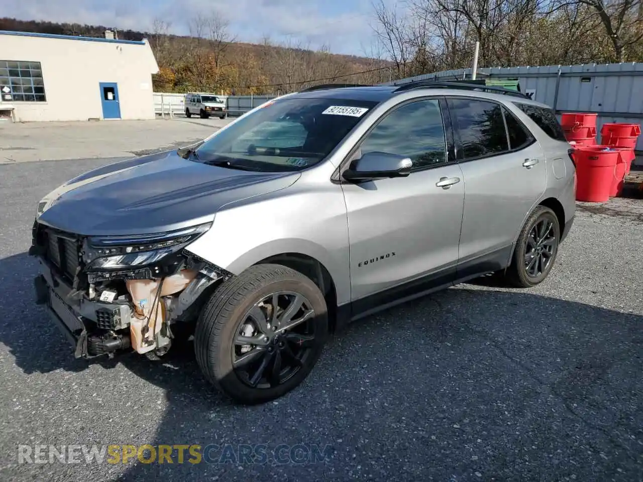 1 Photograph of a damaged car 3GNAXWEG3PS164698 CHEVROLET EQUINOX 2023