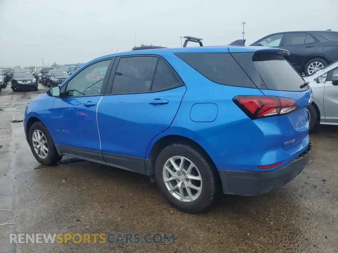 2 fotografías del automóvil dañado 3GNAXHEG2RL157279 CHEVROLET EQUINOX 2024