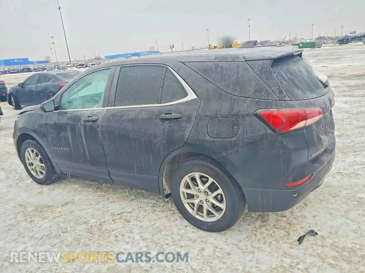 2 fotografías del automóvil dañado 3GNAXKEG5RL102239 CHEVROLET EQUINOX 2024
