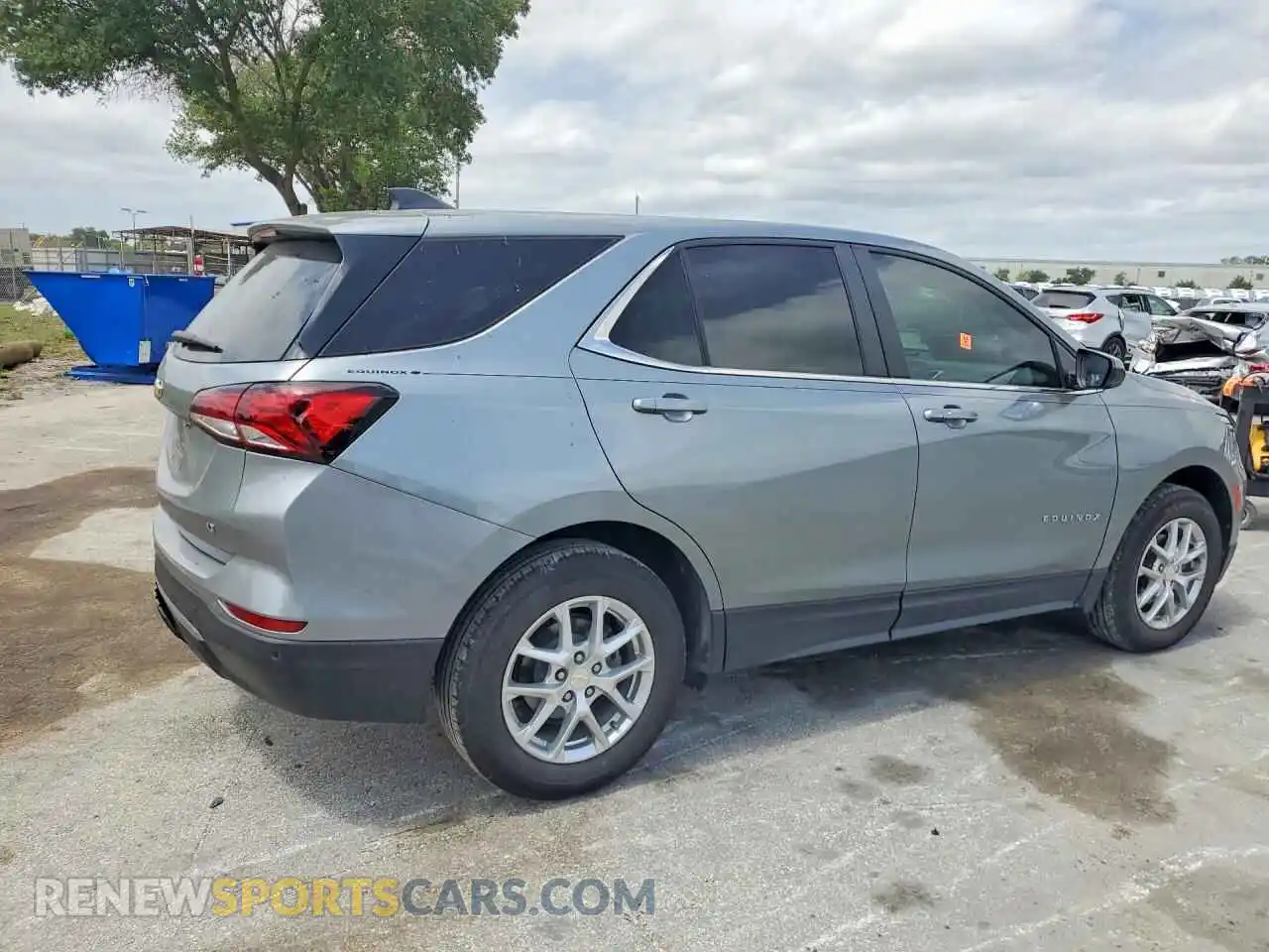 3 fotografías del automóvil dañado 3GNAXKEG5RS231216 CHEVROLET EQUINOX 2024