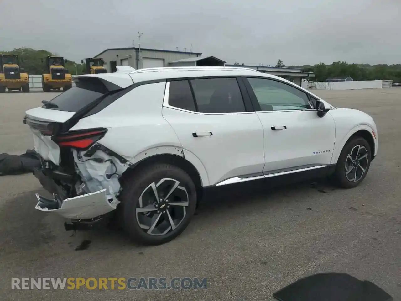3 fotografías del automóvil dañado 3GN7DNRP2SS196669 CHEVROLET EQUINOX 2025