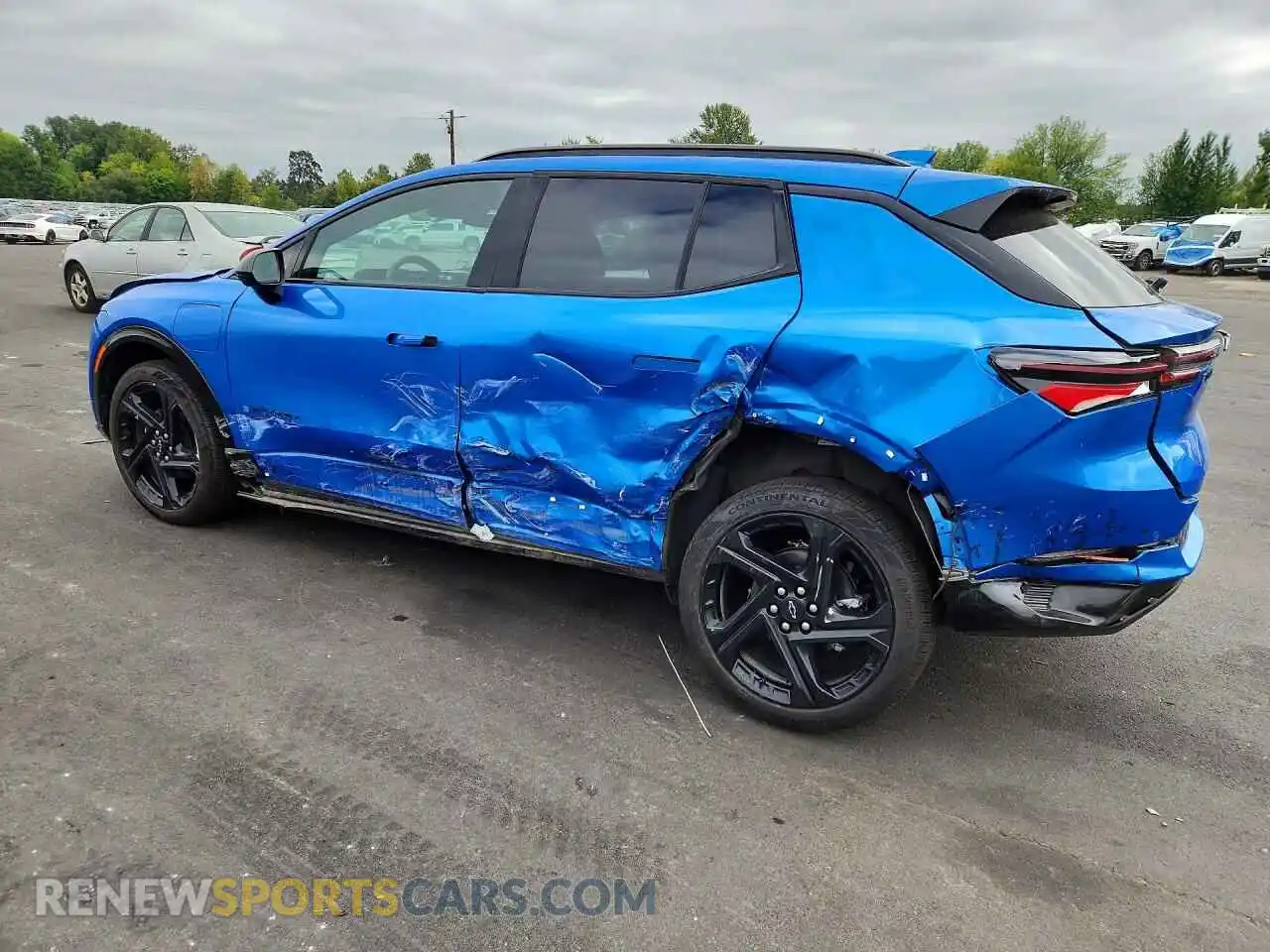 2 Photograph of a damaged car 3GN7DSRP0SS214357 CHEVROLET EQUINOX 2025