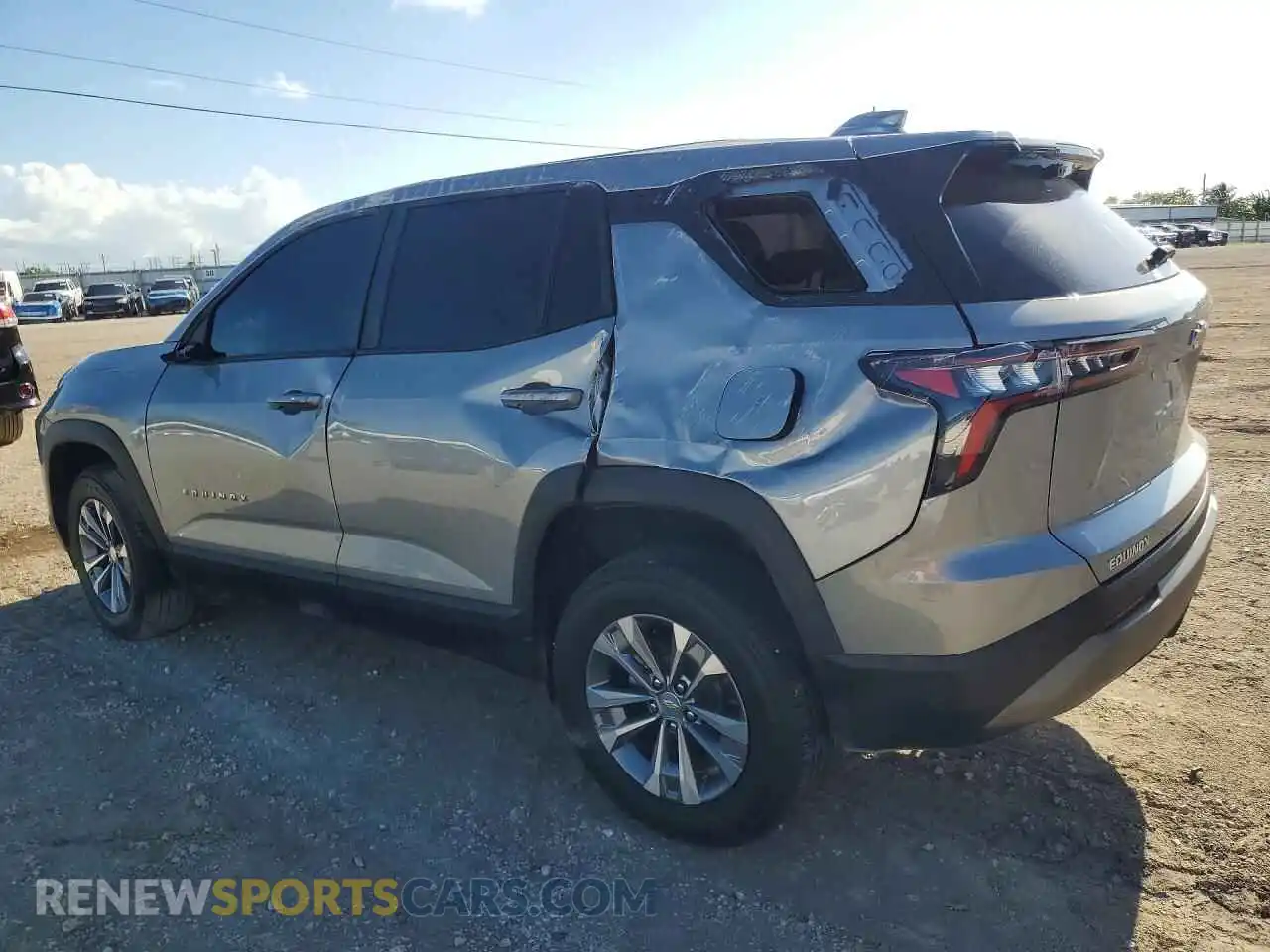 2 Фотография поврежденного автомобиля 3GNAXHEG0SL100424 CHEVROLET EQUINOX 2025