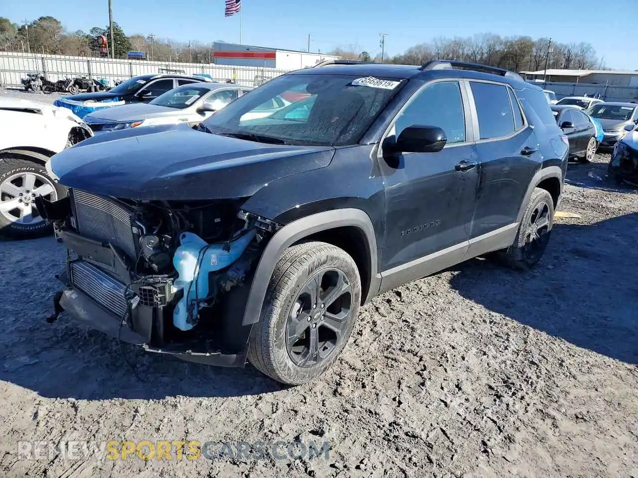 1 Photograph of a damaged car 3GNAXHEG6SL234077 CHEVROLET EQUINOX 2025