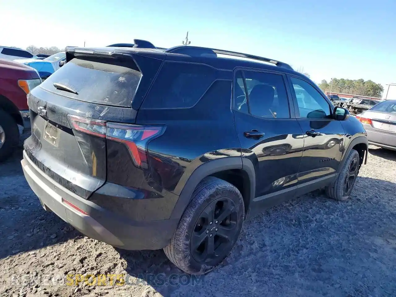 3 Photograph of a damaged car 3GNAXHEG6SL234077 CHEVROLET EQUINOX 2025