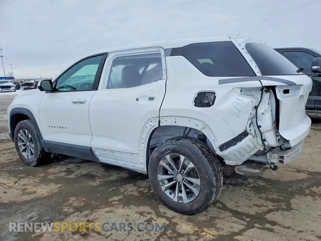 2 Photograph of a damaged car 3GNAXHEG7SL110383 CHEVROLET EQUINOX 2025