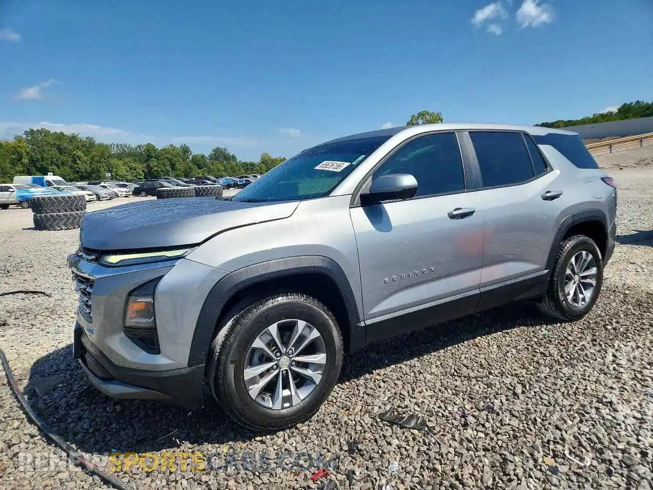 1 Photograph of a damaged car 3GNAXHEG7SL112554 CHEVROLET EQUINOX 2025