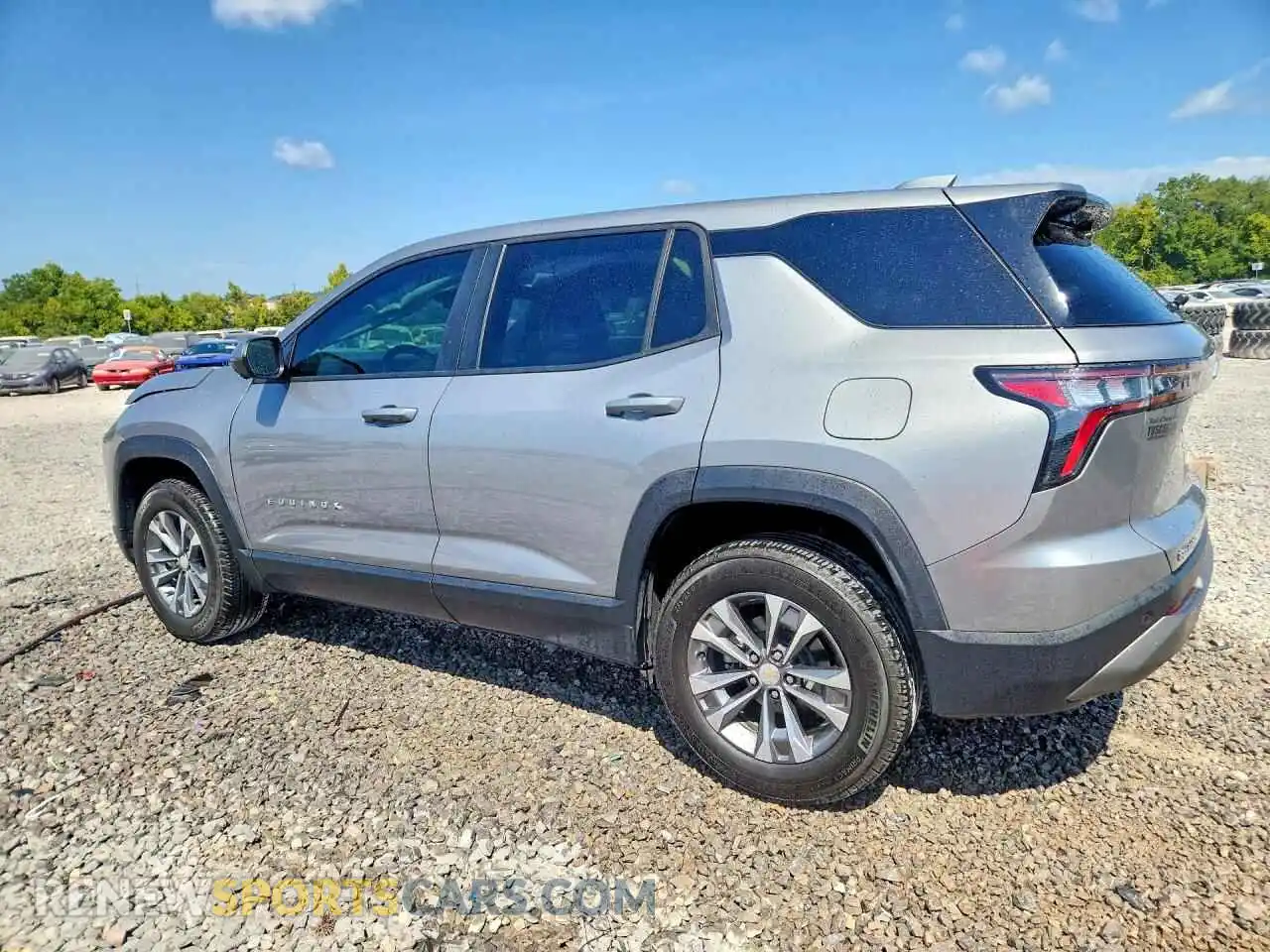 2 Photograph of a damaged car 3GNAXHEG7SL112554 CHEVROLET EQUINOX 2025