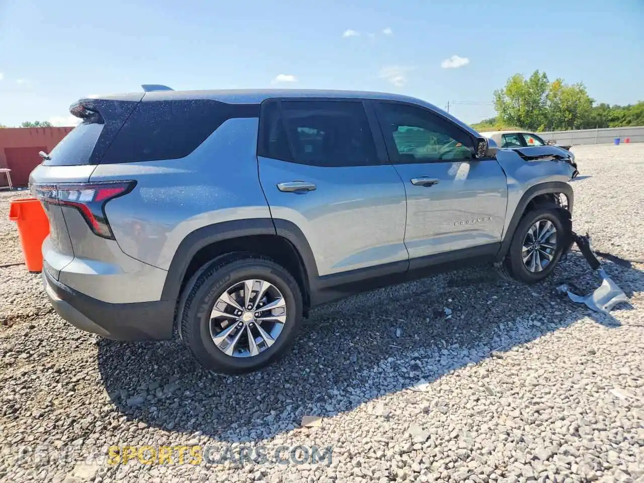 3 Photograph of a damaged car 3GNAXHEG7SL112554 CHEVROLET EQUINOX 2025