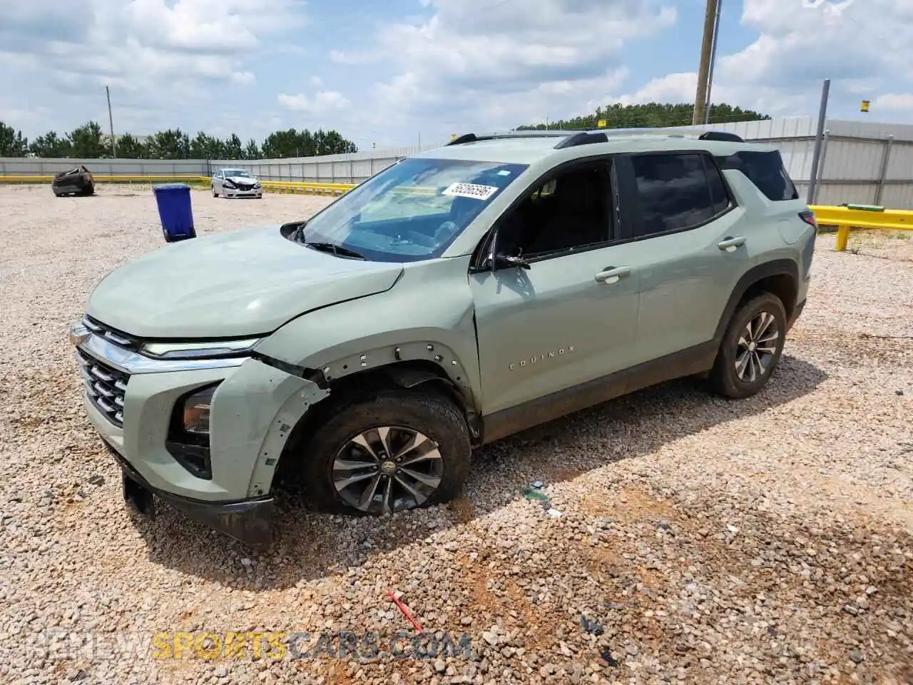 1 Photograph of a damaged car 3GNAXHEG7SL121982 CHEVROLET EQUINOX 2025