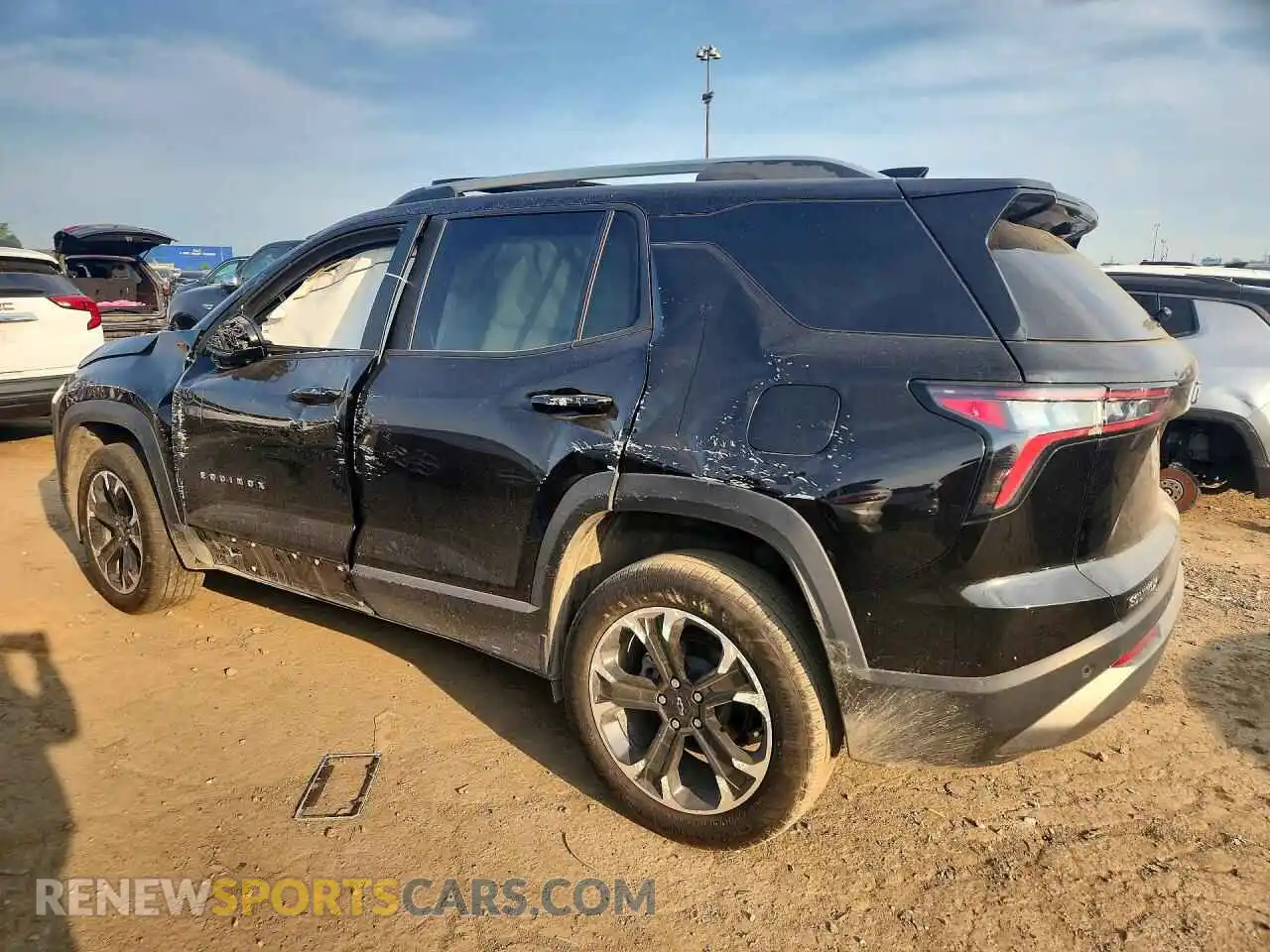 2 Photograph of a damaged car 3GNAXHEG7SL150317 CHEVROLET EQUINOX 2025