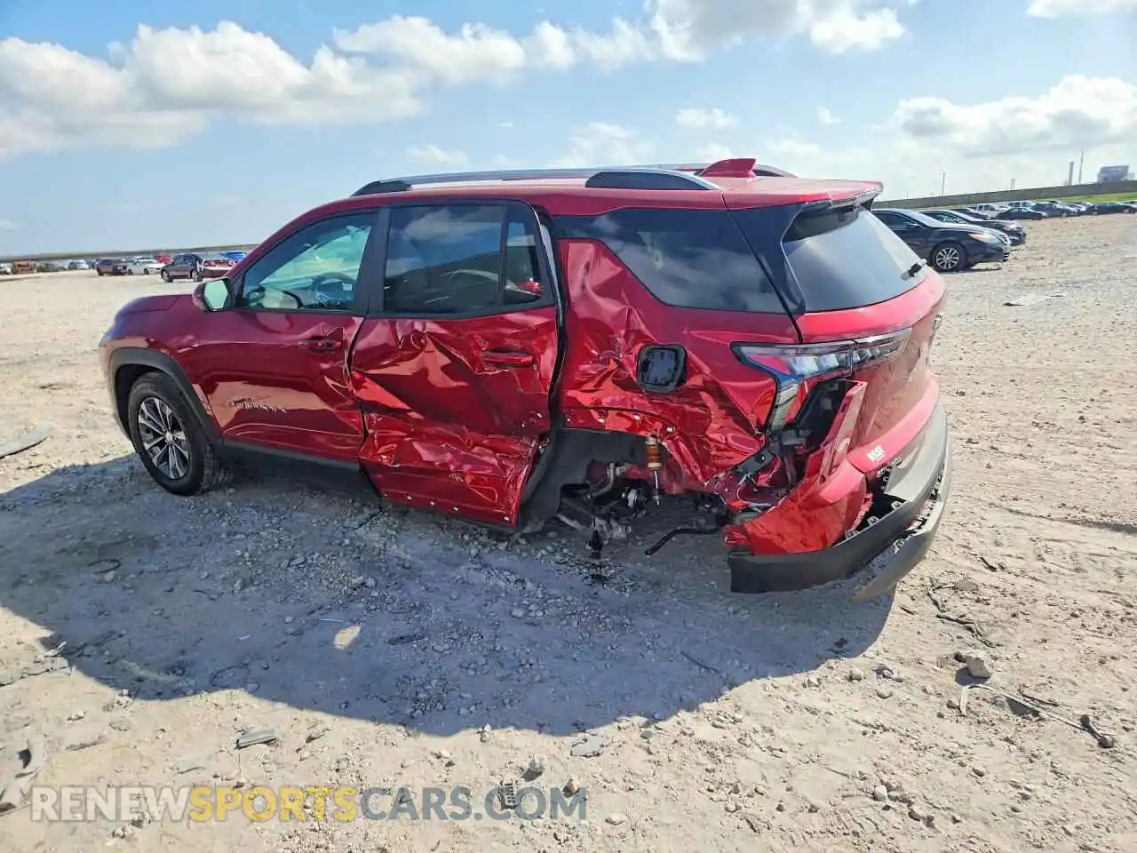 2 Photograph of a damaged car 3GNAXHEG7SL163617 CHEVROLET EQUINOX 2025