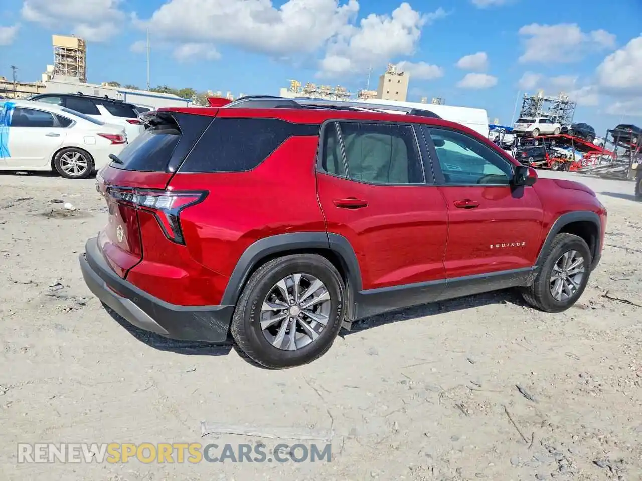 3 Photograph of a damaged car 3GNAXHEG7SL163617 CHEVROLET EQUINOX 2025