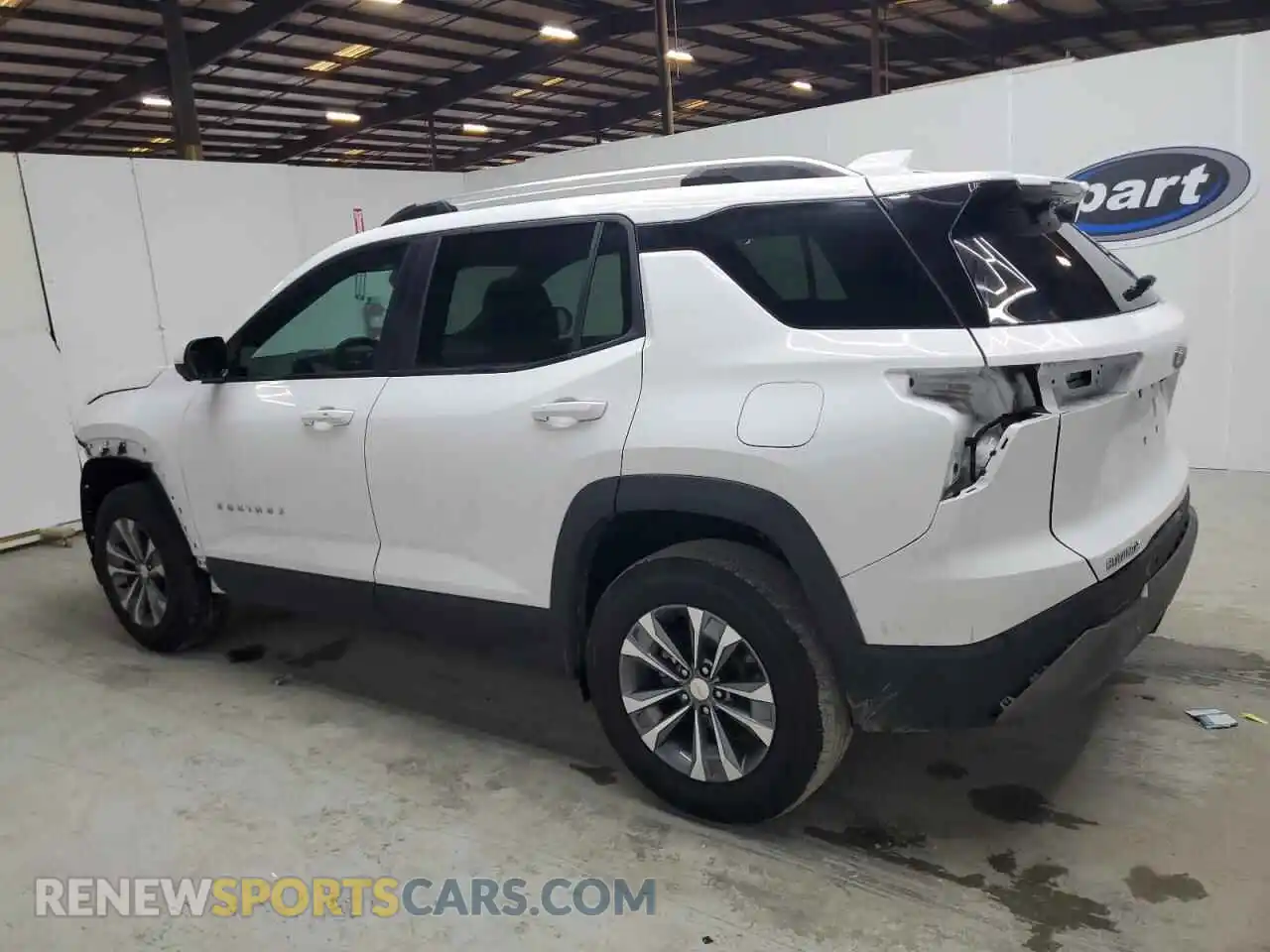 2 Photograph of a damaged car 3GNAXHEG7SL164654 CHEVROLET EQUINOX 2025