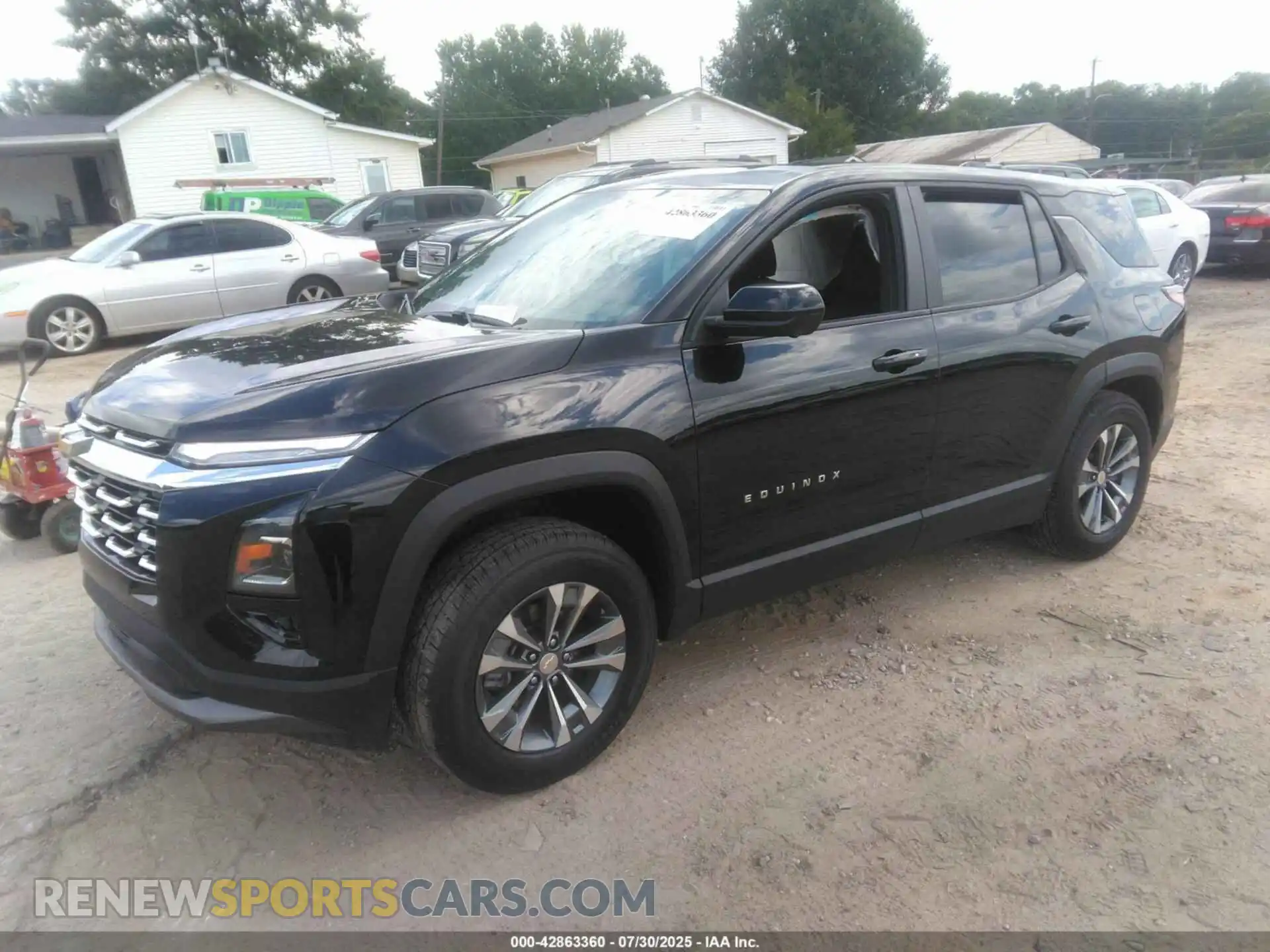 2 Photograph of a damaged car 3GNAXHEG7SL170096 CHEVROLET EQUINOX 2025