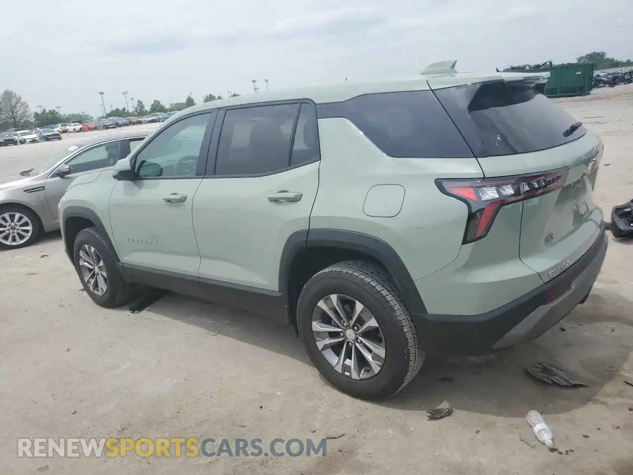 2 fotografías del automóvil dañado 3GNAXHEG7SL188257 CHEVROLET EQUINOX 2025