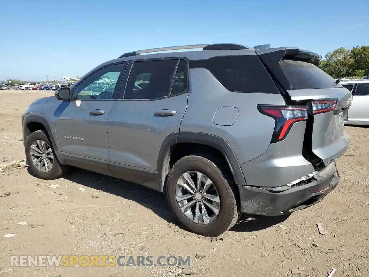 2 Photograph of a damaged car 3GNAXHEG7SL196763 CHEVROLET EQUINOX 2025