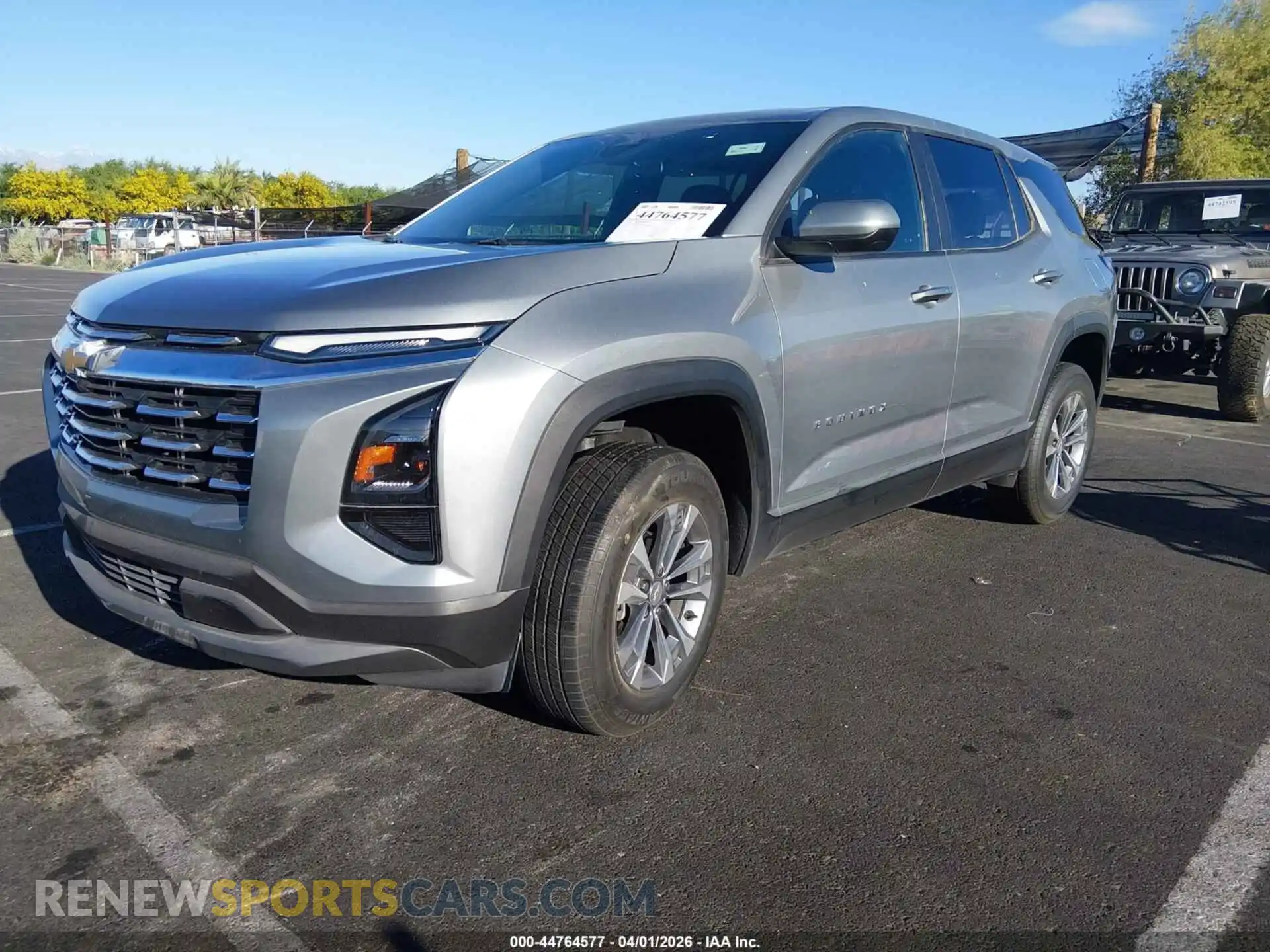 2 Фотография поврежденного автомобиля 3GNAXHEG7SL206515 CHEVROLET EQUINOX 2025