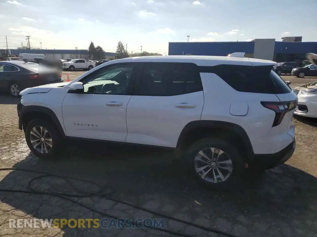 2 Photograph of a damaged car 3GNAXHEG7SL227025 CHEVROLET EQUINOX 2025