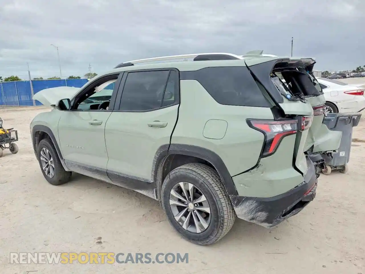 2 Photograph of a damaged car 3GNAXHEG7SL230202 CHEVROLET EQUINOX 2025