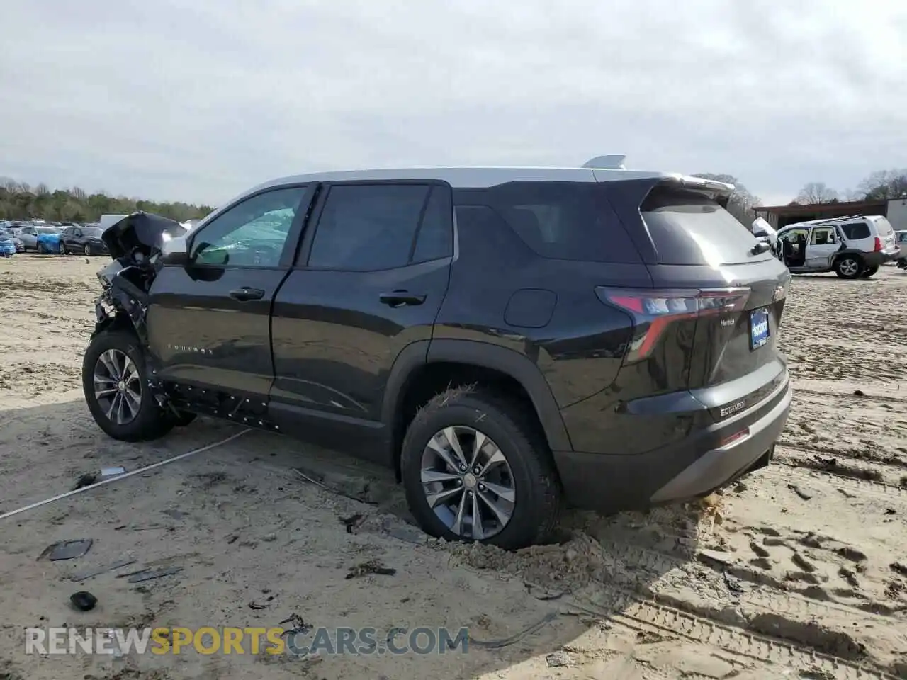 2 Photograph of a damaged car 3GNAXHEG7SL244892 CHEVROLET EQUINOX 2025