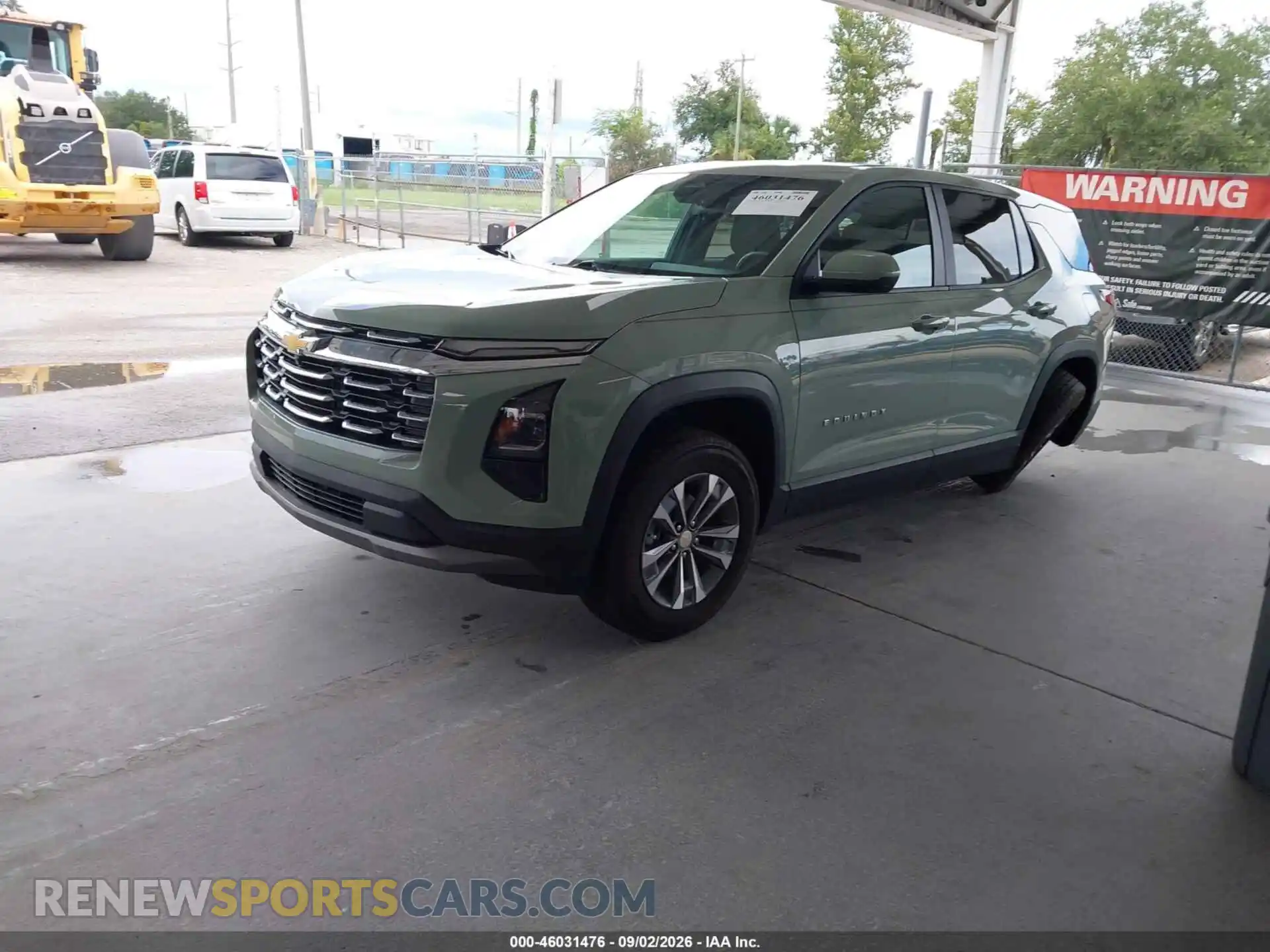 2 Фотография поврежденного автомобиля 3GNAXHEG7SL296359 CHEVROLET EQUINOX 2025