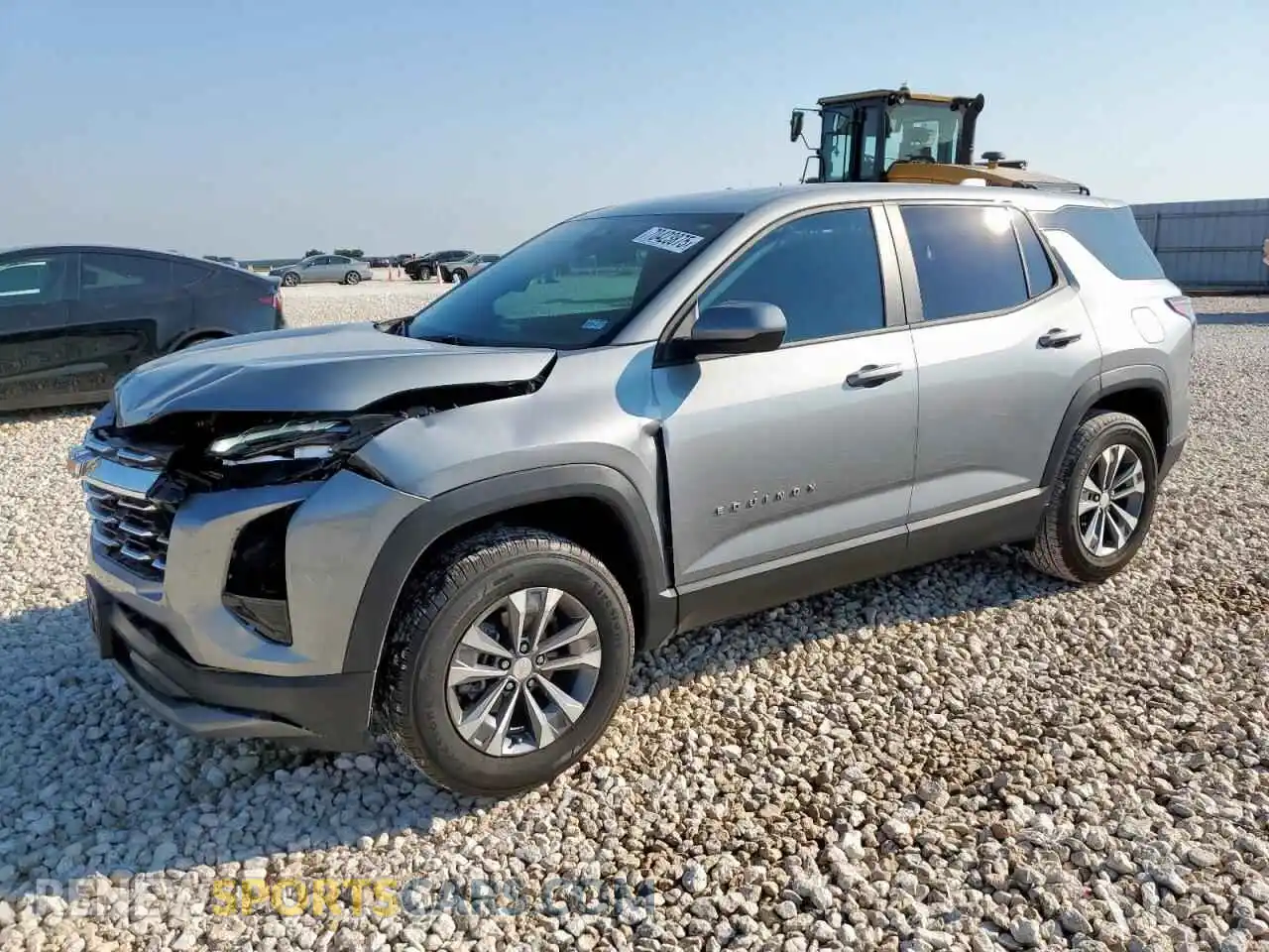 1 Photograph of a damaged car 3GNAXHEG7SL299312 CHEVROLET EQUINOX 2025