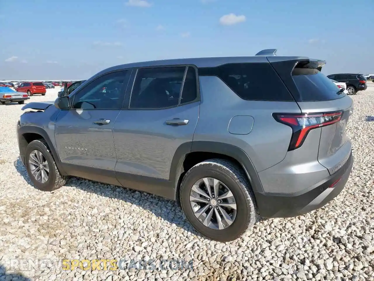 2 Photograph of a damaged car 3GNAXHEG7SL299312 CHEVROLET EQUINOX 2025