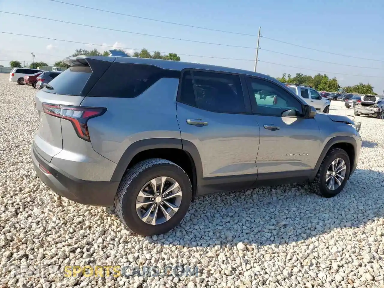 3 Photograph of a damaged car 3GNAXHEG7SL299312 CHEVROLET EQUINOX 2025