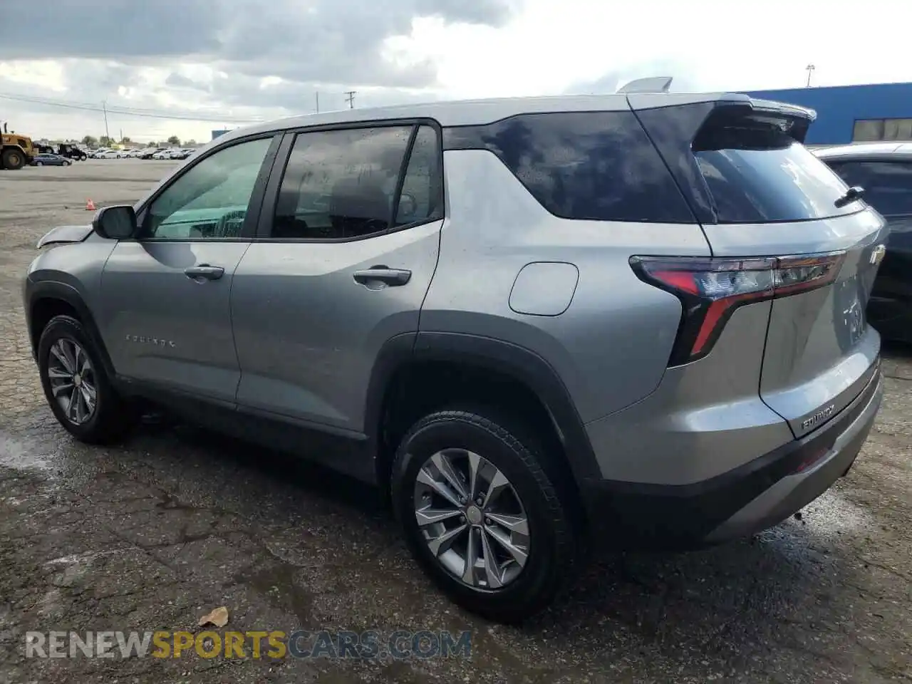 2 Photograph of a damaged car 3GNAXHEG7SL305352 CHEVROLET EQUINOX 2025