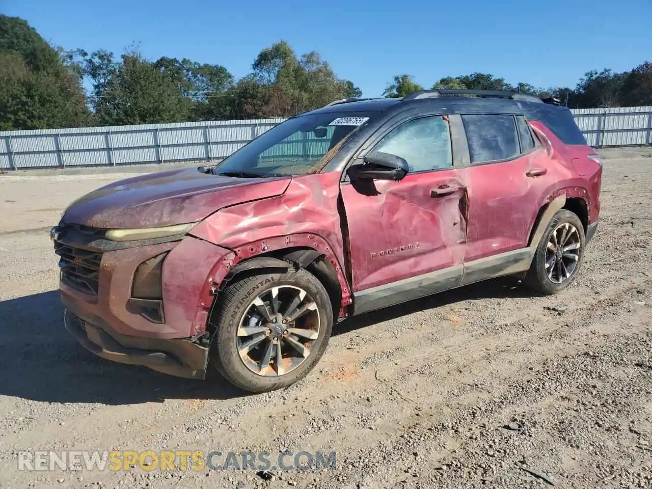 1 Photograph of a damaged car 3GNAXLEG7SL120401 CHEVROLET EQUINOX 2025