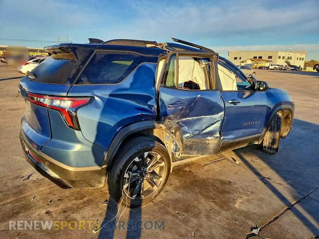 3 Photograph of a damaged car 3GNAXLEG7SL130054 CHEVROLET EQUINOX 2025