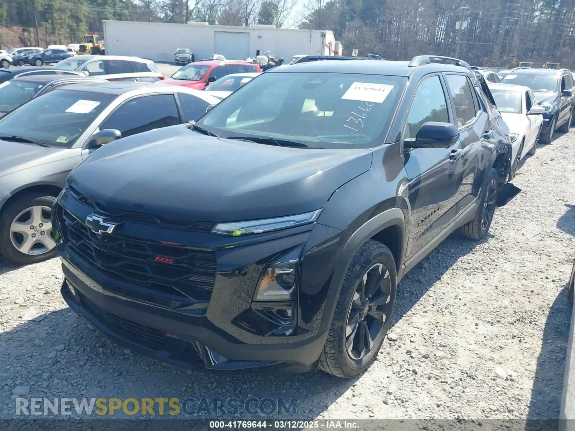 2 Photograph of a damaged car 3GNAXLEG7SL136601 CHEVROLET EQUINOX 2025