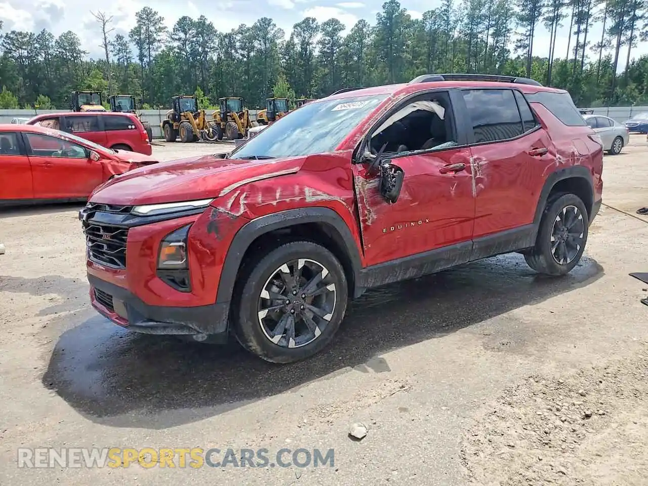 1 Photograph of a damaged car 3GNAXLEG7SL173552 CHEVROLET EQUINOX 2025