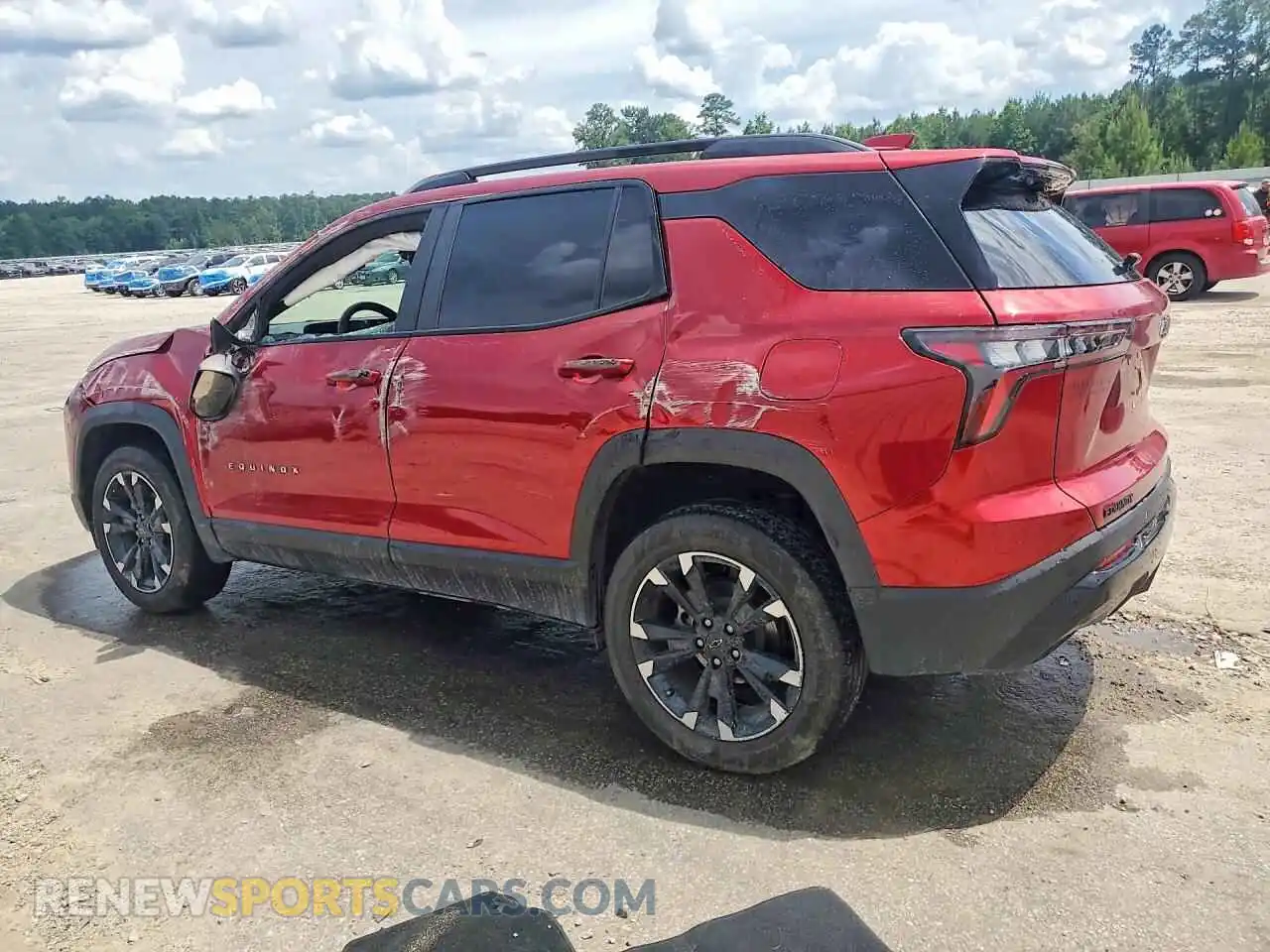 2 Photograph of a damaged car 3GNAXLEG7SL173552 CHEVROLET EQUINOX 2025