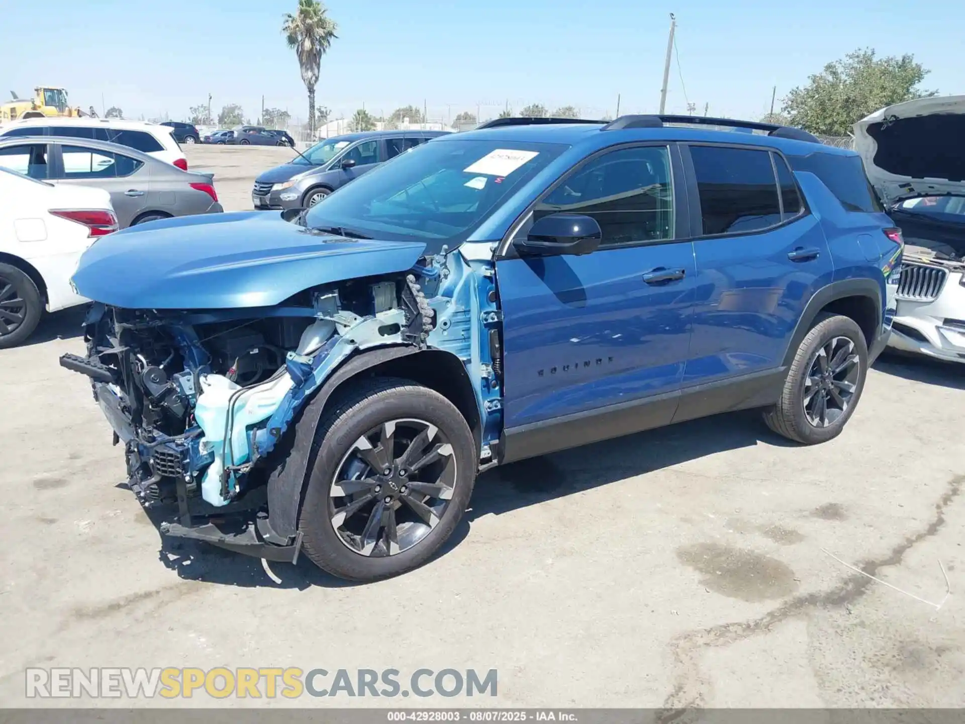 2 Photograph of a damaged car 3GNAXLEG7SL193915 CHEVROLET EQUINOX 2025