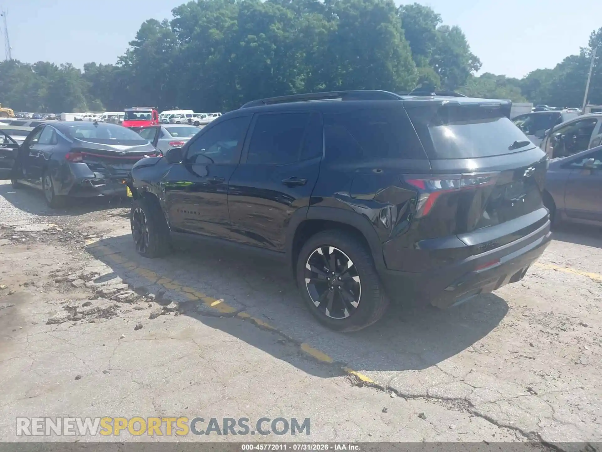 3 Photograph of a damaged car 3GNAXLEG7SL231269 CHEVROLET EQUINOX 2025