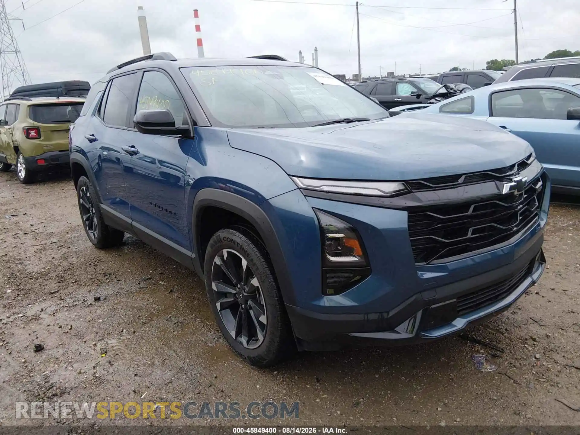 1 Photograph of a damaged car 3GNAXLEG7SL260531 CHEVROLET EQUINOX 2025